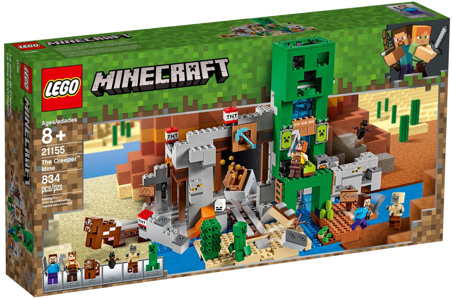 LEGO 21155 Minecraft The Creeper Mine- Auzzi Store