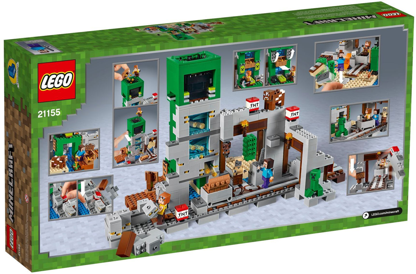 LEGO 21155 Minecraft The Creeper Mine- Auzzi Store