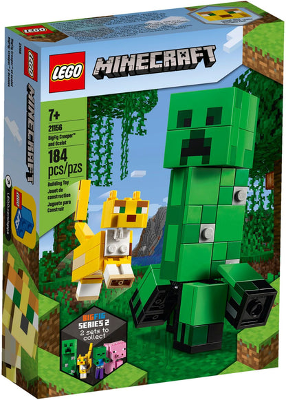 LEGO 21156 BigFig Creeper & Ocelot Minecraft Figures