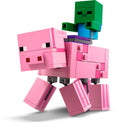 Lego Minecraft 21157 BigFig Pig with Baby Zombie- Auzzi Store
