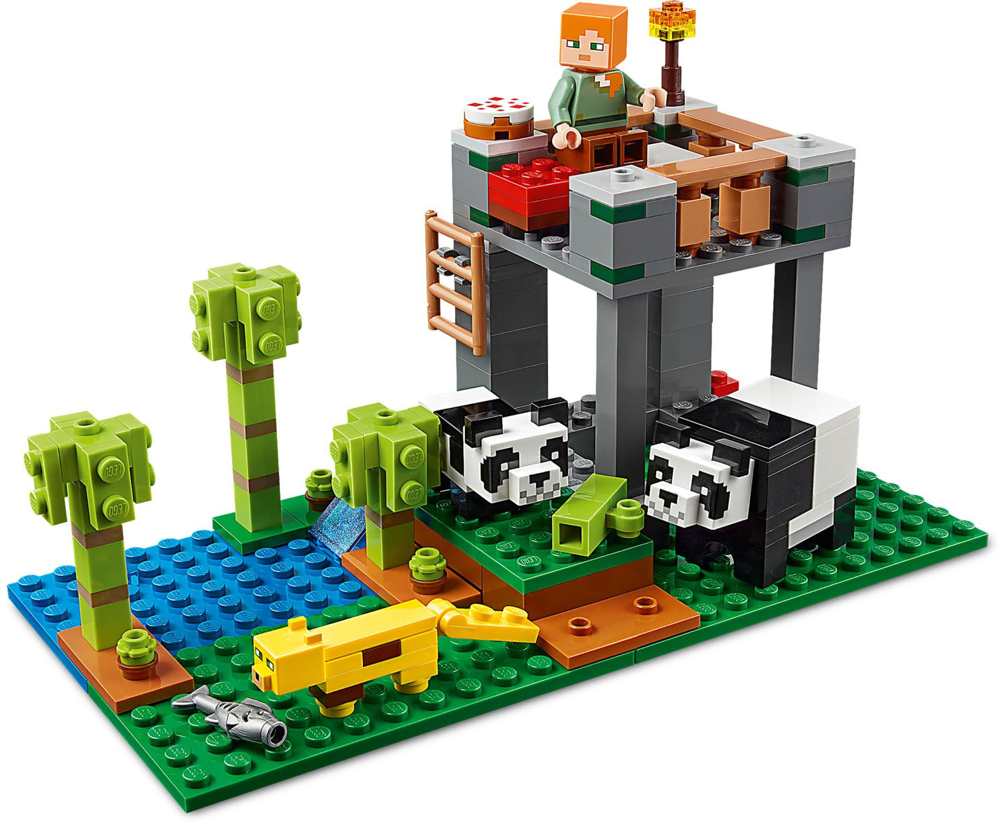 LEGO 21158 Minecraft Panda Nursery Building Toy Set