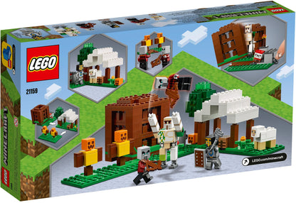 Lego Minecraft 21159 The Pillager Outpost- Auzzi Store