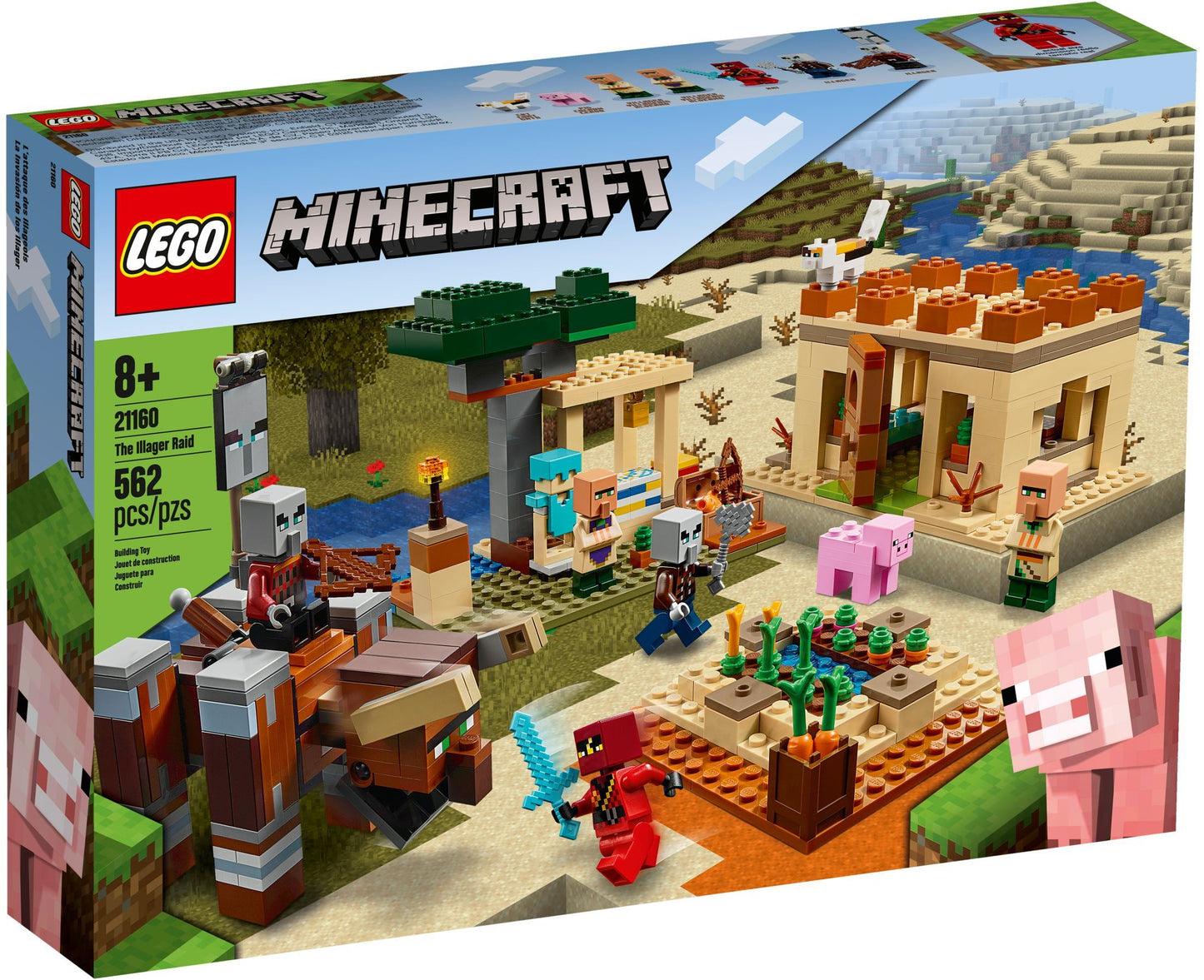 LEGO Minecraft 21160: The Villager Raid- Auzzi Store