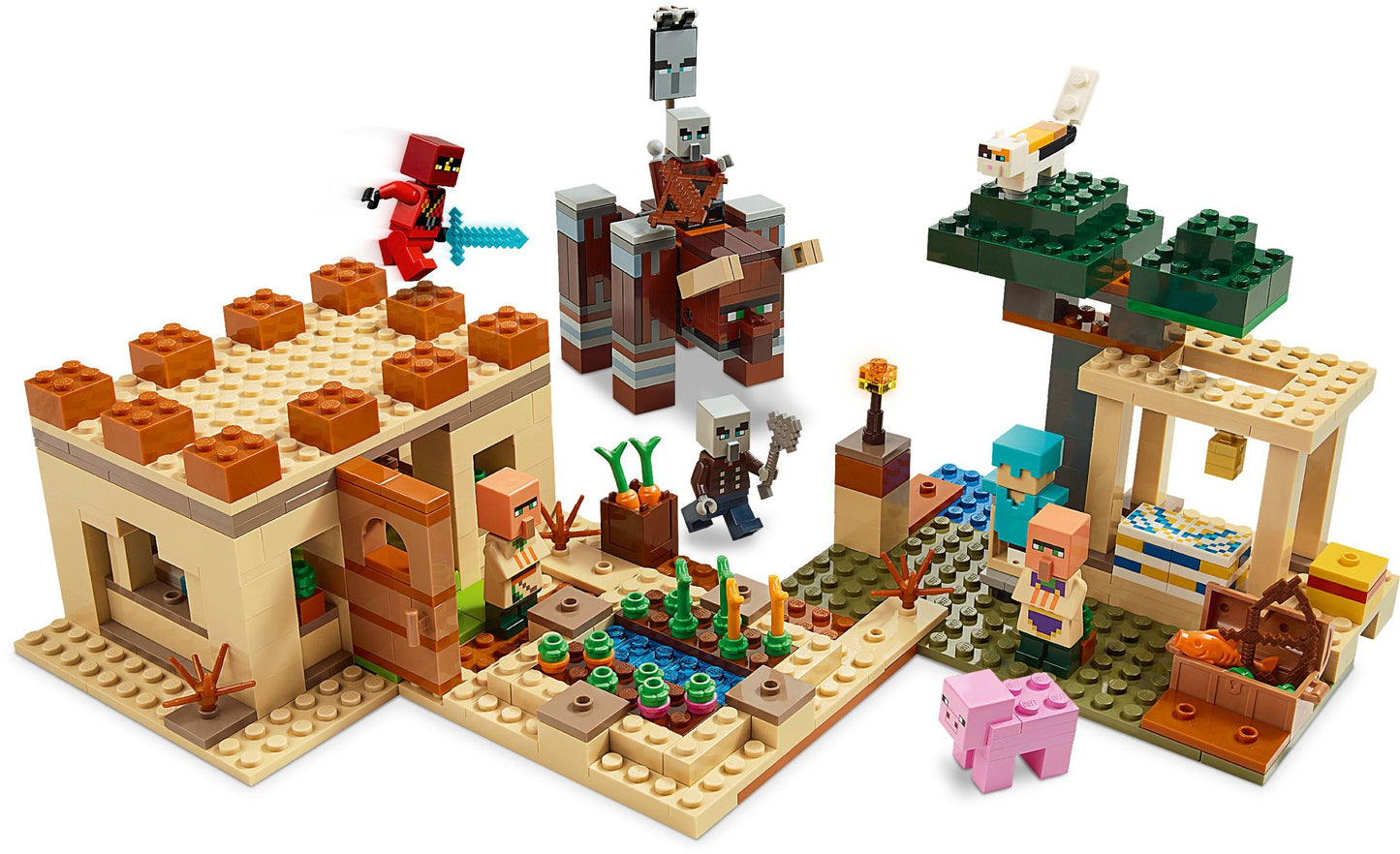 LEGO Minecraft 21160: The Villager Raid- Auzzi Store