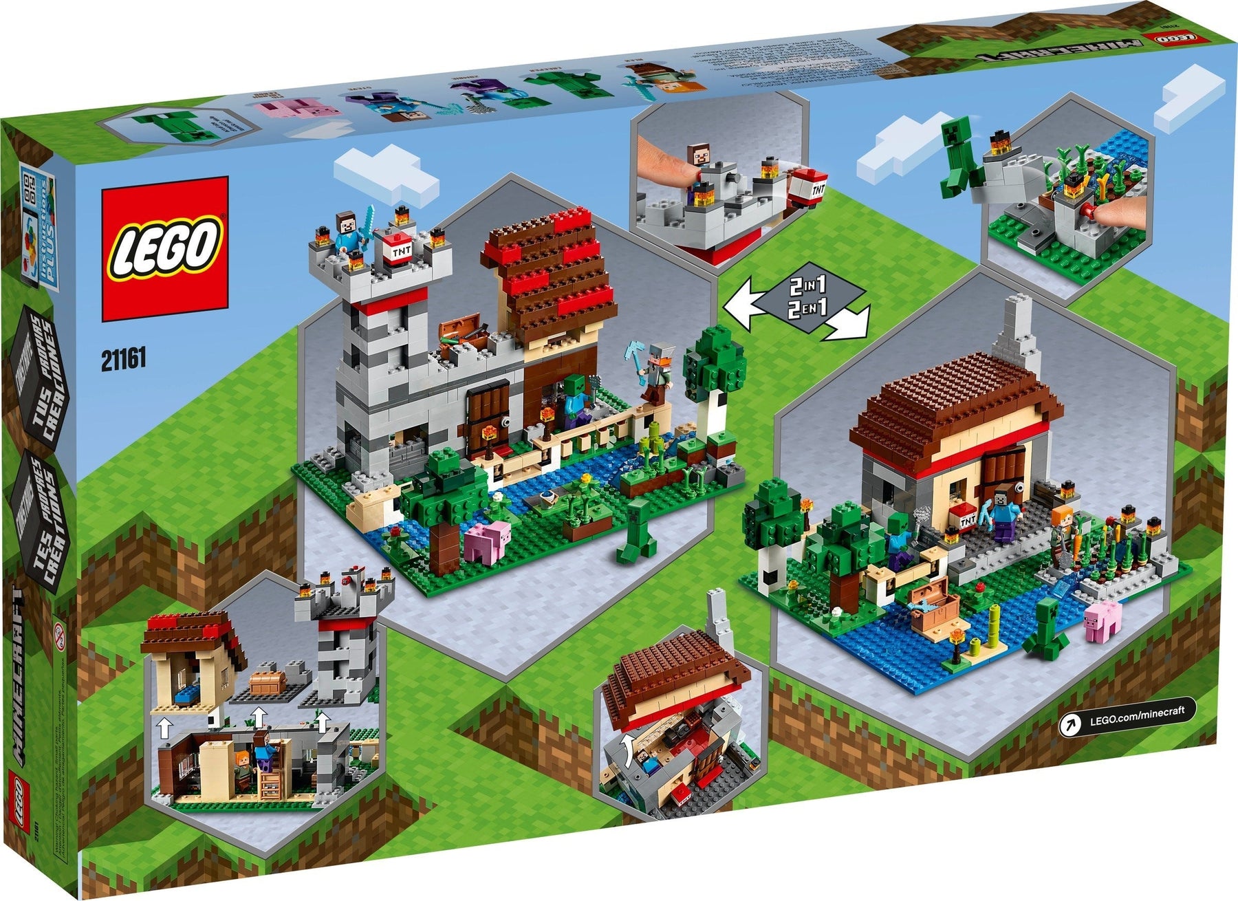 LEGO Minecraft 21161 The Crafting Box 3.1- Auzzi Store