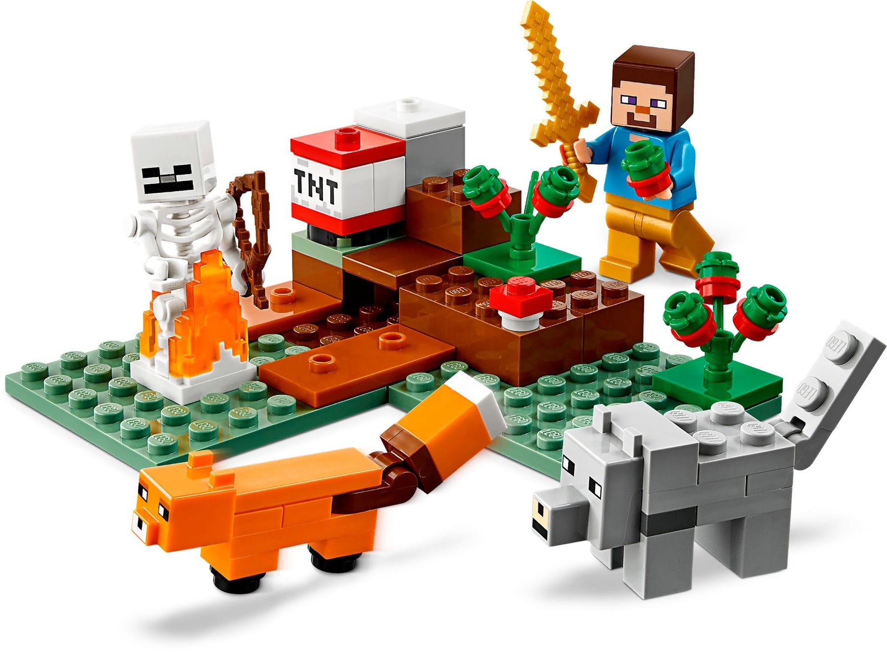 LEGO 21162 Minecraft Taiga Adventure Building Set - SuperSaverAU - view 3