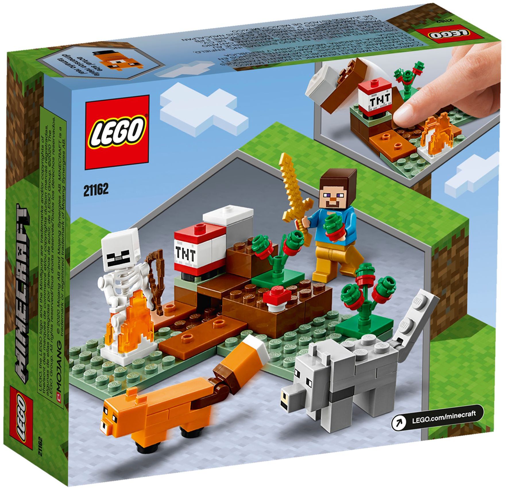 LEGO 21162 Minecraft Taiga Adventure Building Set - SuperSaverAU - view 4