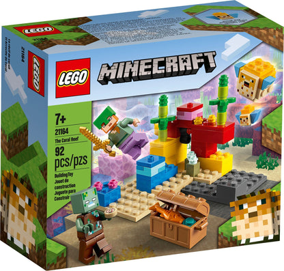 Lego Minecraft 21164 The Coral Reef- Auzzi Store