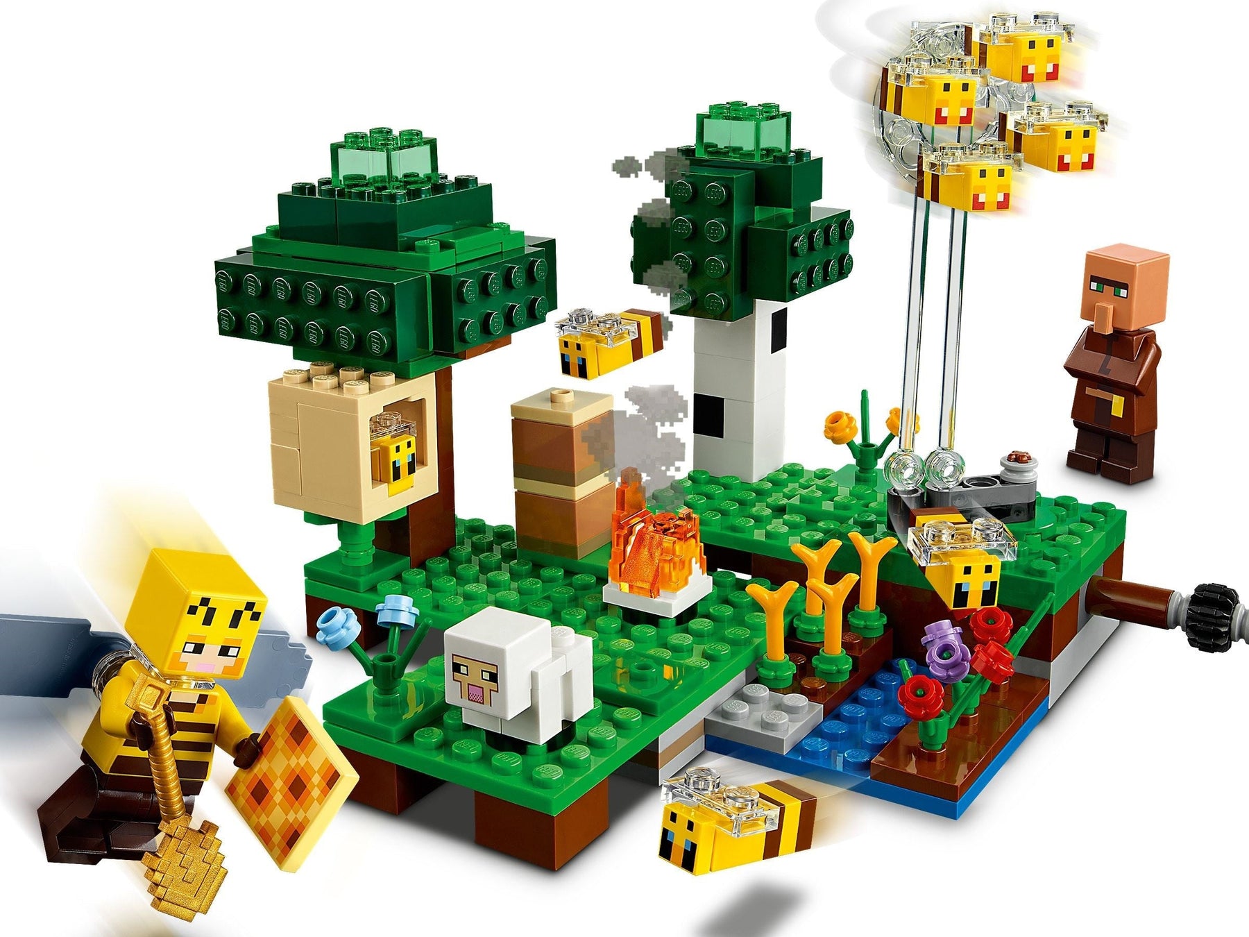LEGO 21165 Minecraft The Bee Farm - SuperSaverAU - view 5