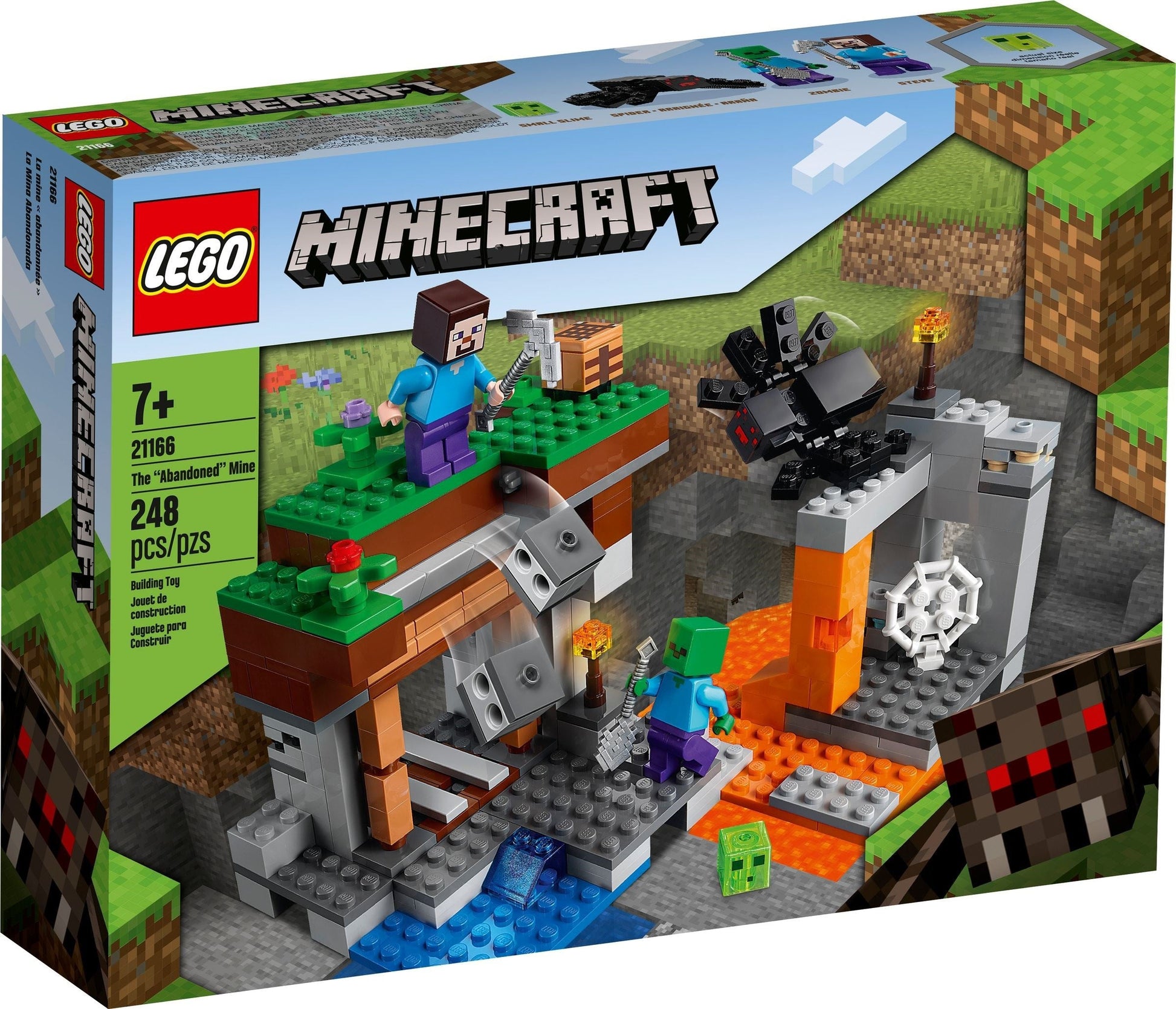LEGO Mincraft Series 21166 The "Abandoned" Mine- Auzzi Store
