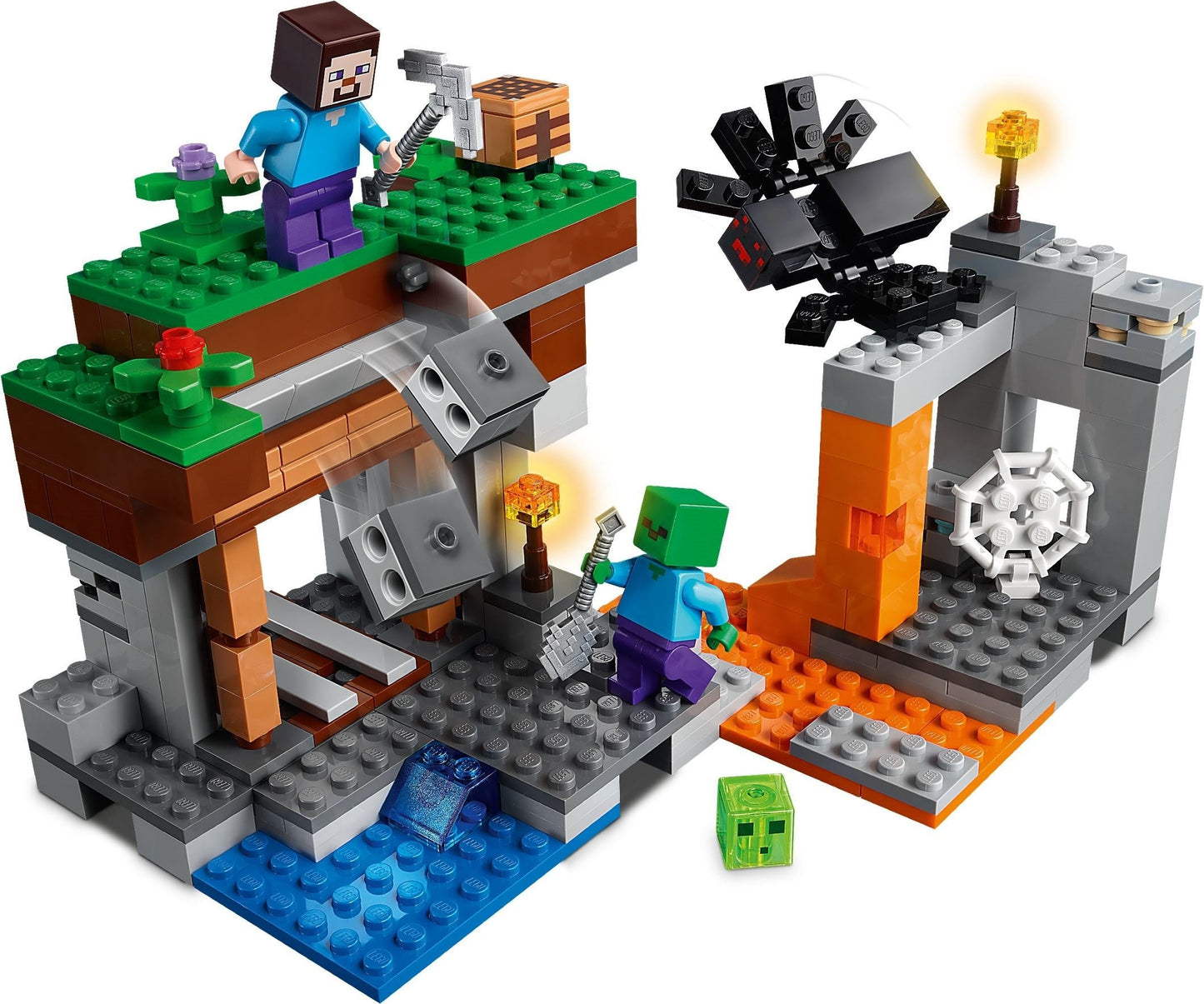 LEGO Mincraft Series 21166 The "Abandoned" Mine- Auzzi Store