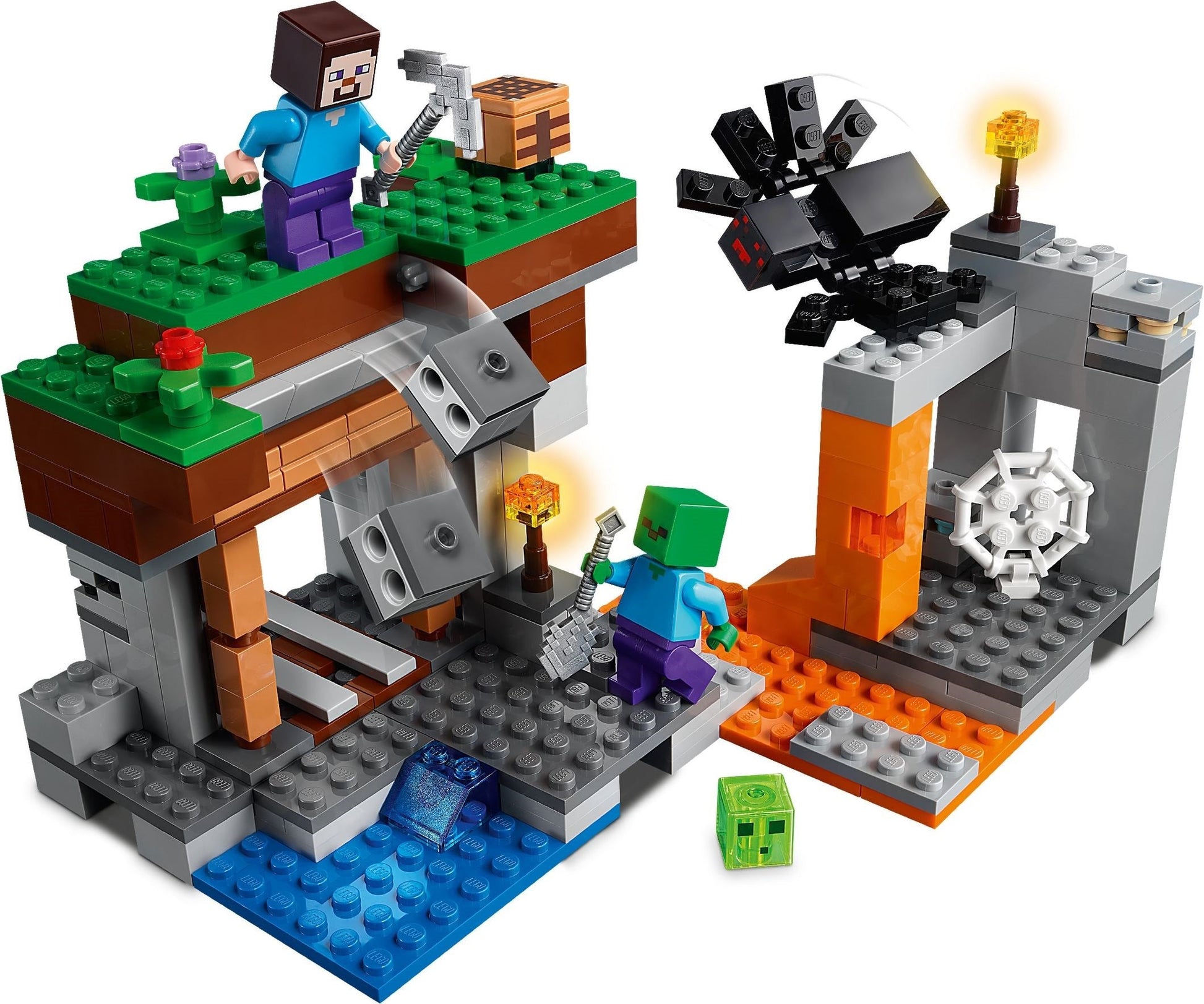 LEGO Mincraft Series 21166 The "Abandoned" Mine- Auzzi Store