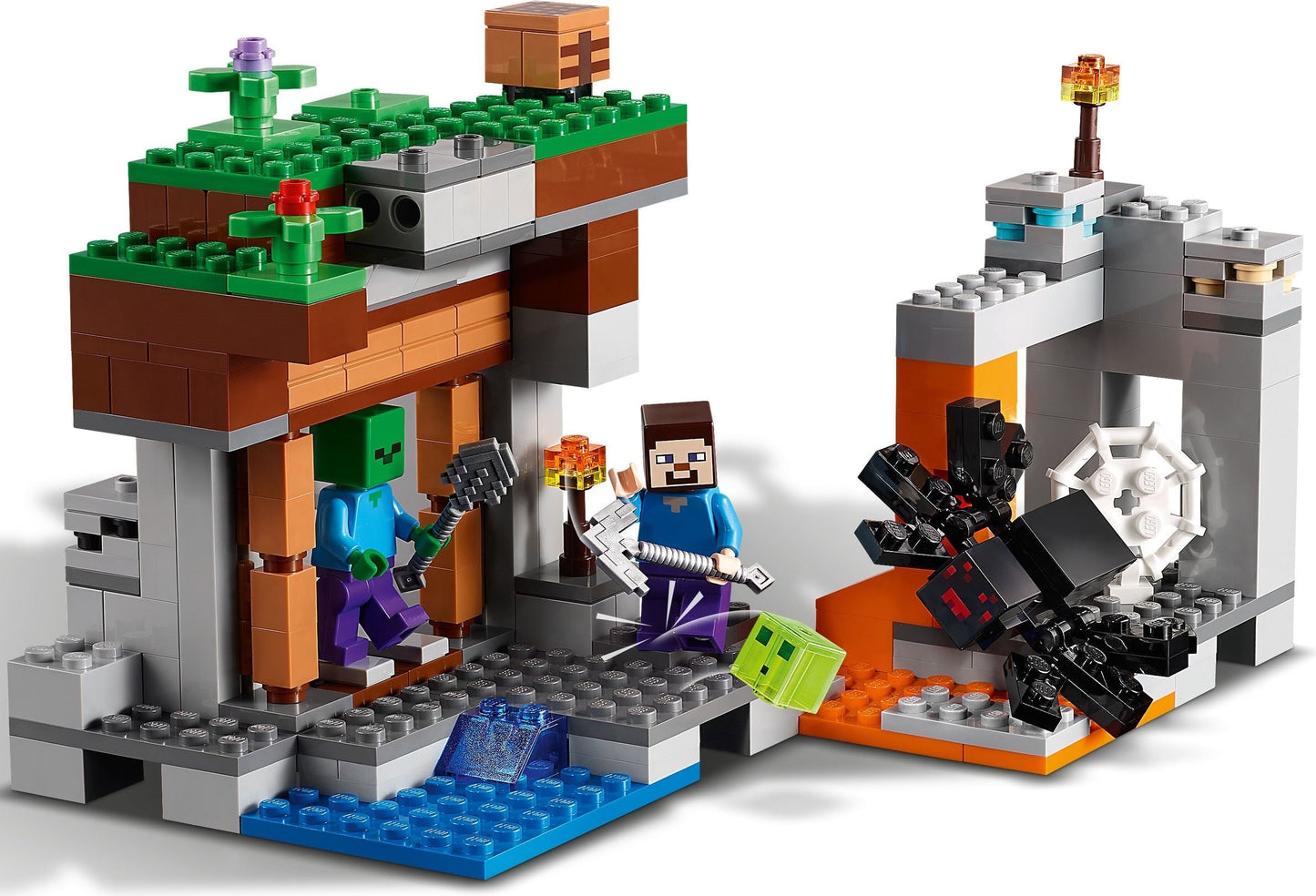 LEGO Mincraft Series 21166 The "Abandoned" Mine- Auzzi Store