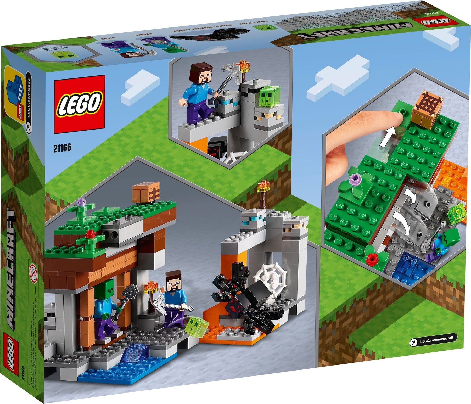 LEGO Mincraft Series 21166 The "Abandoned" Mine- Auzzi Store