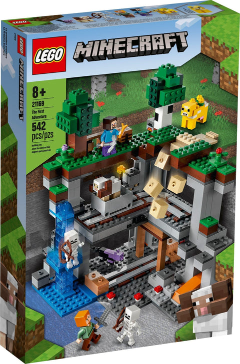 LEGO 21169 Minecraft The First Adventure Playset - SuperSaverAU - view 1
