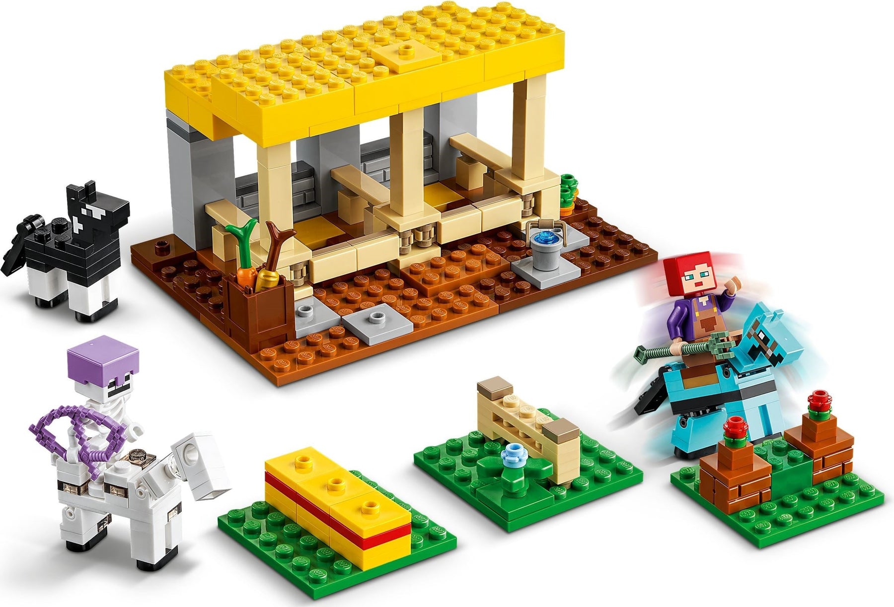LEGO 21171 Minecraft Horse Stable: Build, Ride & Battle! - SuperSaverAU - view 5