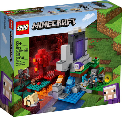 Lego Minecraft 21172 The Ruined Portal- Auzzi Store