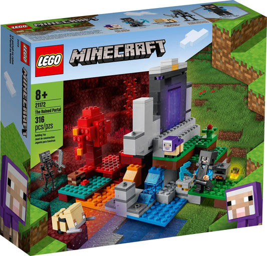 Lego Minecraft 21172 The Ruined Portal- Auzzi Store