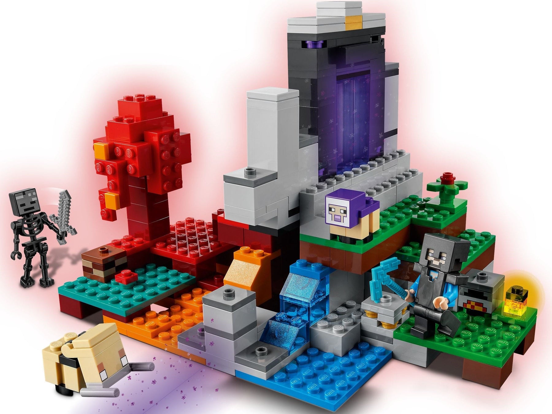 Lego Minecraft 21172 The Ruined Portal- Auzzi Store