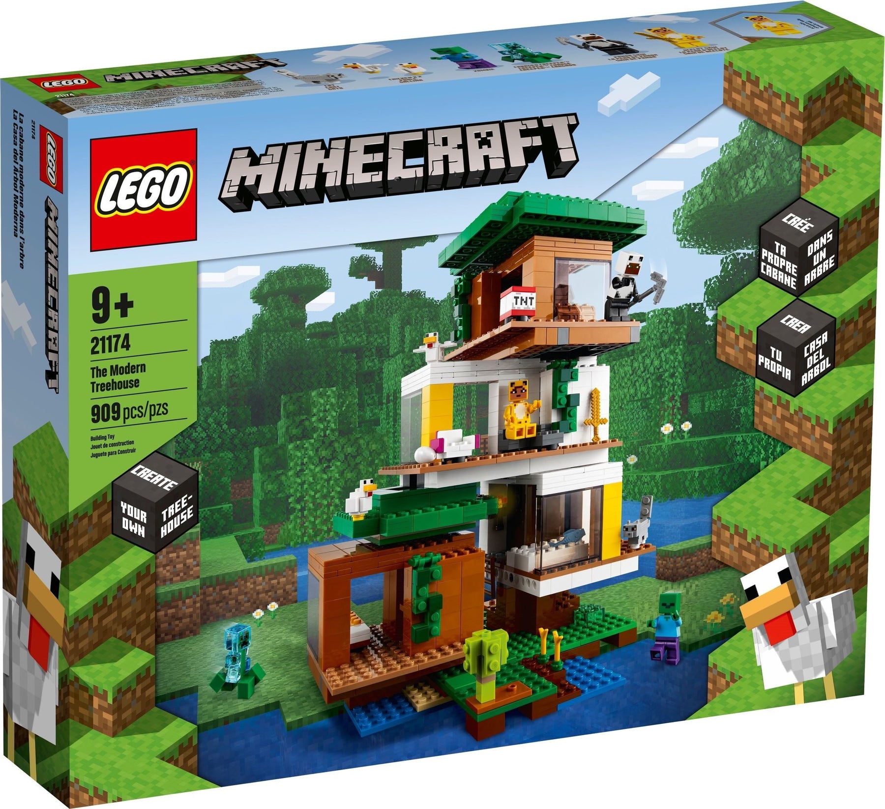LEGO 21174 Minecraft The Modern Treehouse - SuperSaverAU - view 1