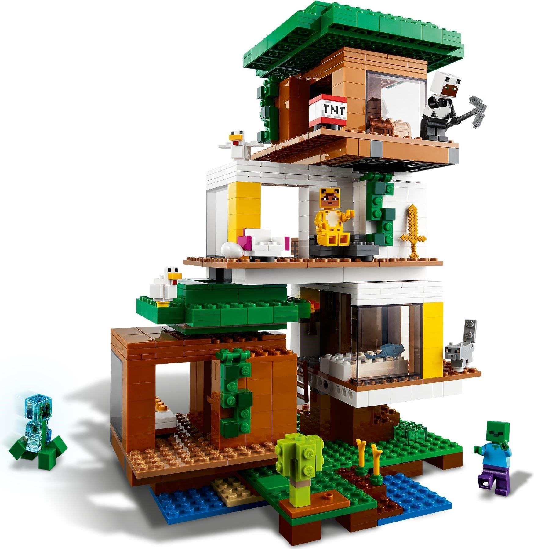 LEGO 21174 Minecraft The Modern Treehouse - SuperSaverAU - view 6
