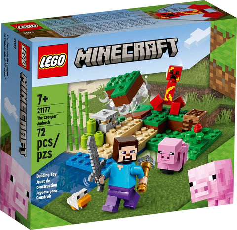 LEGO 21177 Minecraft Creeper Ambush Playset - SuperSaverAU - view 1