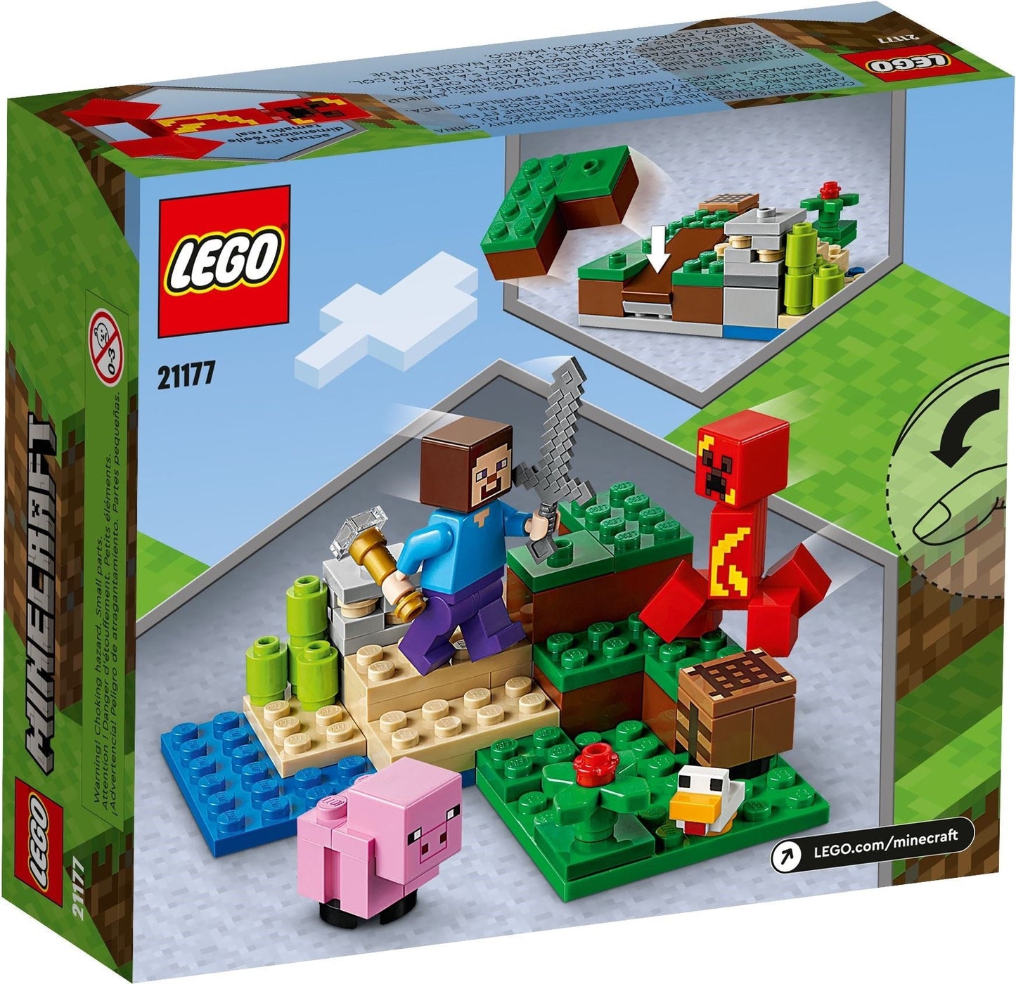 LEGO 21177 Minecraft Creeper Ambush Playset