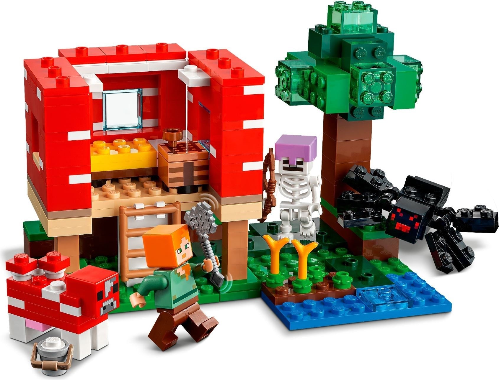 LEGO 21179 Minecraft™ The Mushroom House- Auzzi Store