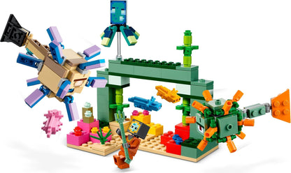 Lego Minecraft 21180 The Guardian Battle- Auzzi Store