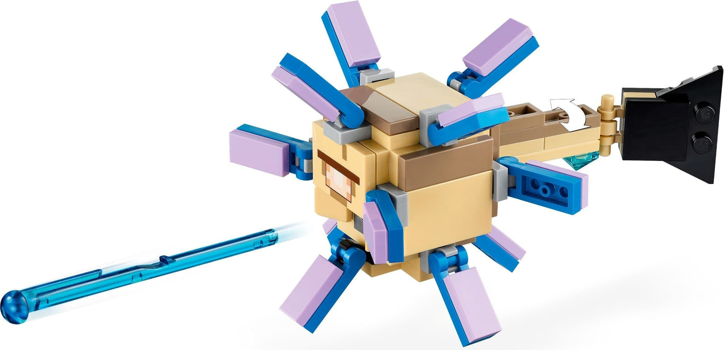 Lego Minecraft 21180 The Guardian Battle- Auzzi Store