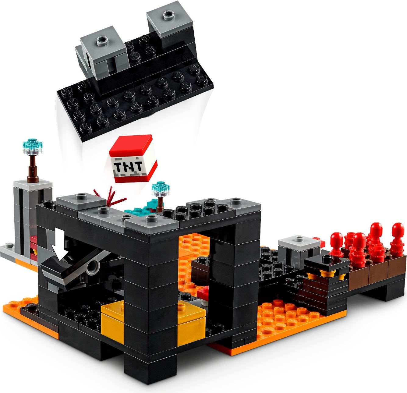 LEGO 21185 Nether Bastion - Minecraft Action Figure Playset - SuperSaverAU - view 4