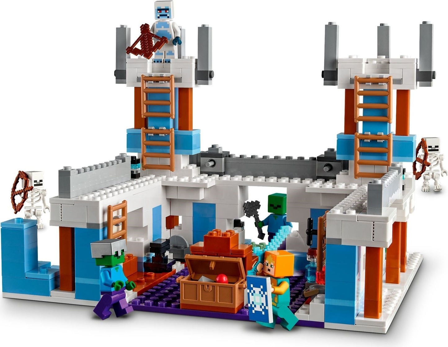LEGO 21186 Minecraft The Ice Castle – Buildable Playset