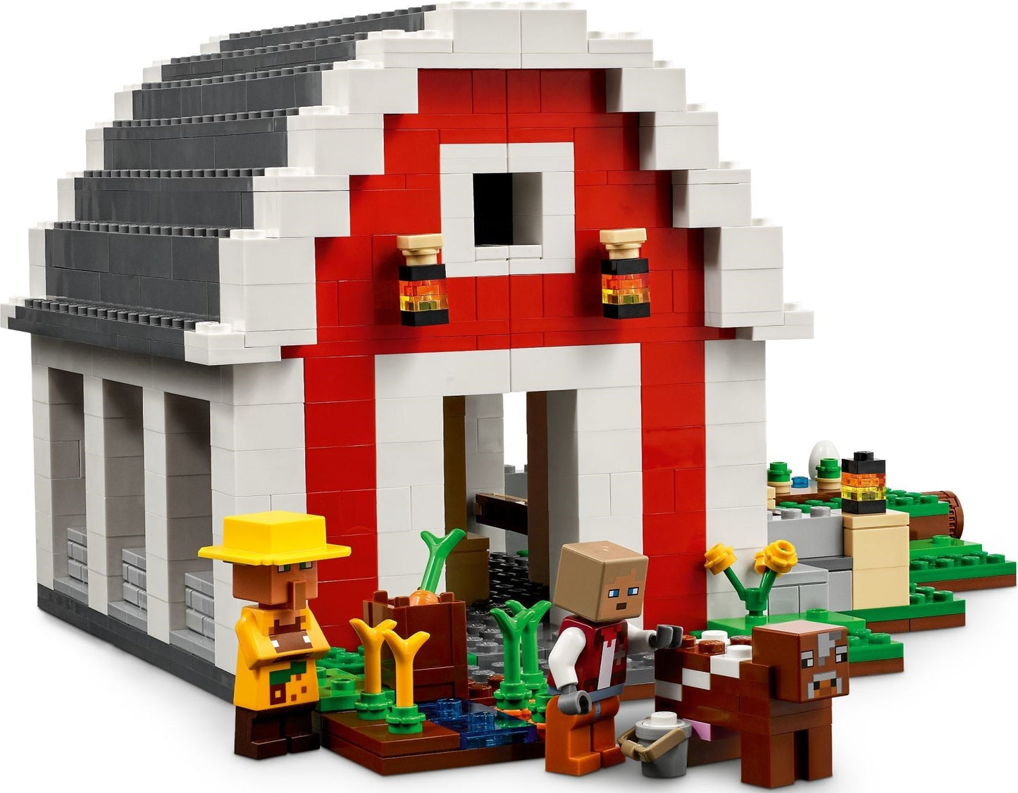LEGO 21187 Minecraft The Red Barn Farm Animal Playset