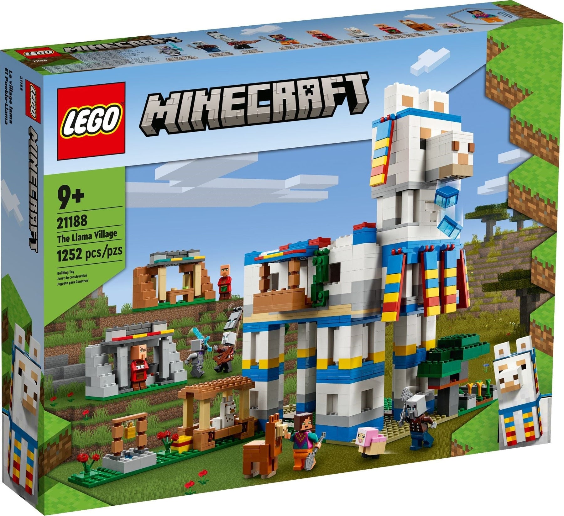 LEGO 21188 Minecraft The Llama Village Playset - SuperSaverAU - view 1
