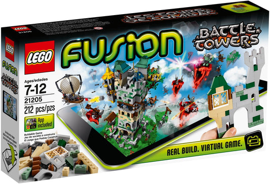 LEGO 21205 Battle Towers: Build & Defend with Real Bricks!