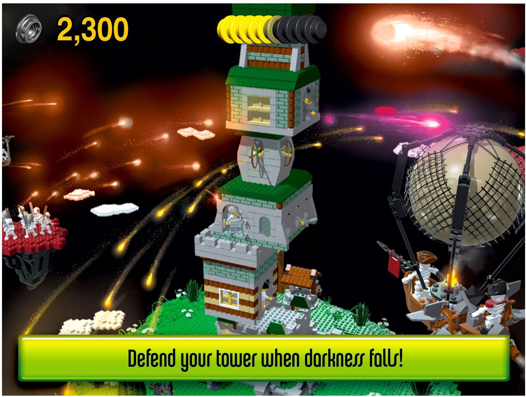 LEGO 21205 Battle Towers: Build & Defend with Real Bricks! - SuperSaverAU - view 4