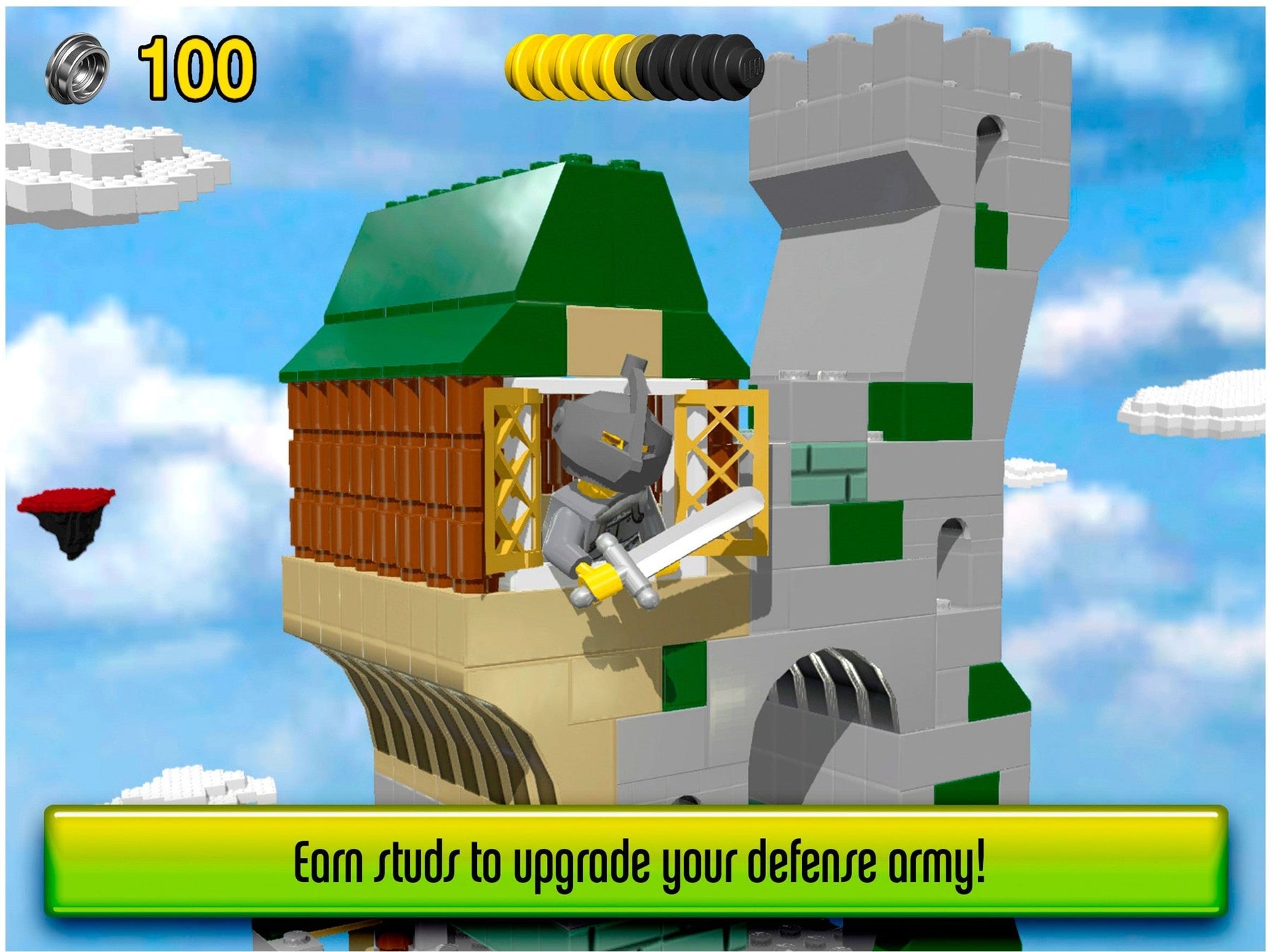 LEGO 21205 Battle Towers: Build & Defend with Real Bricks! - SuperSaverAU - view 5