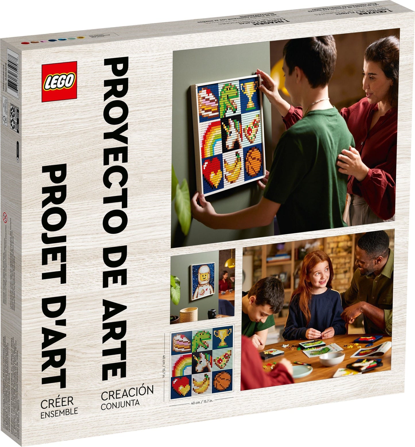 LEGO Art Project 21226 Create Together- Auzzi Store