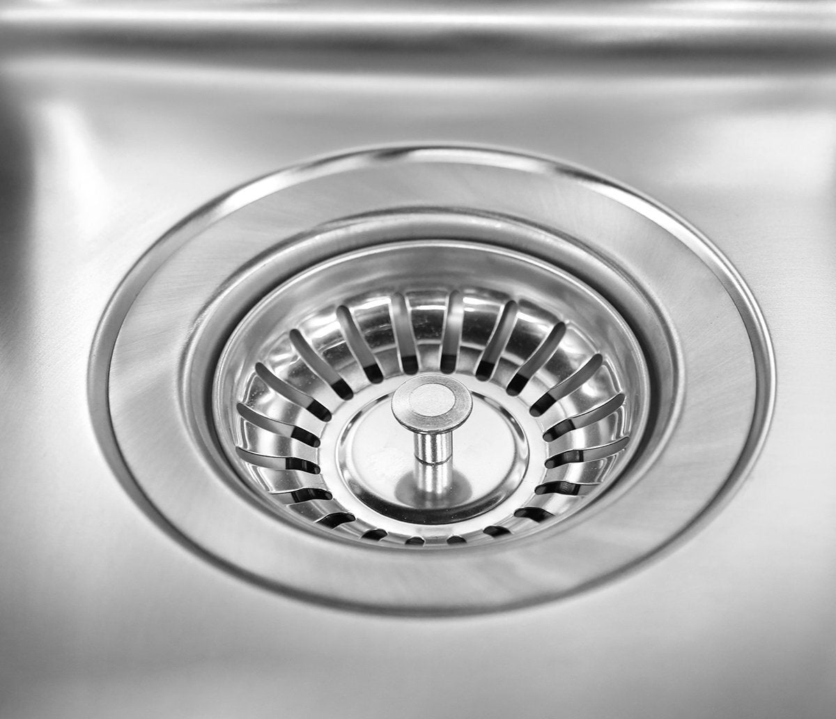 Oliveri Diaz Double Bowl Topmount Sink - 770mm Stainless Steel, Utility Tray and Colander - DZ163