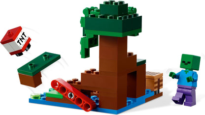 LEGO Minecraft Series 21240 The Swamp Adventure- Auzzi Store