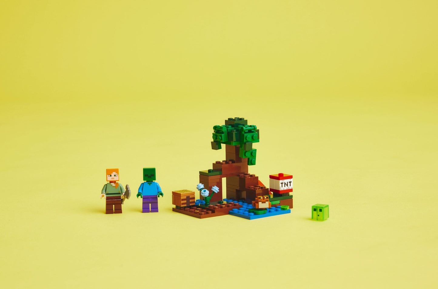 LEGO Minecraft Series 21240 The Swamp Adventure- Auzzi Store