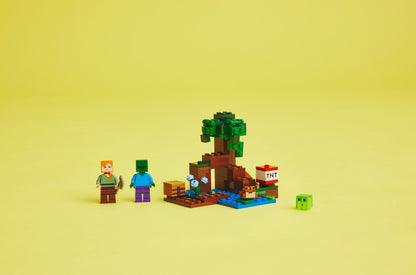 LEGO Minecraft Series 21240 The Swamp Adventure- Auzzi Store