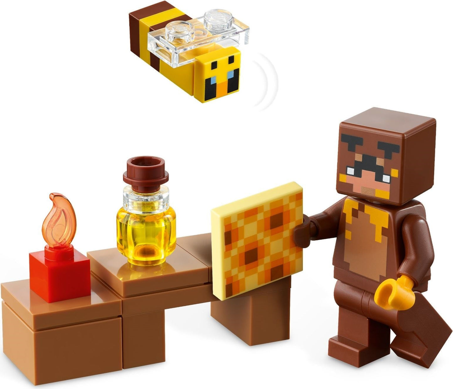 LEGO Minecraft Series 21241 The Bee Cottage- Auzzi Store