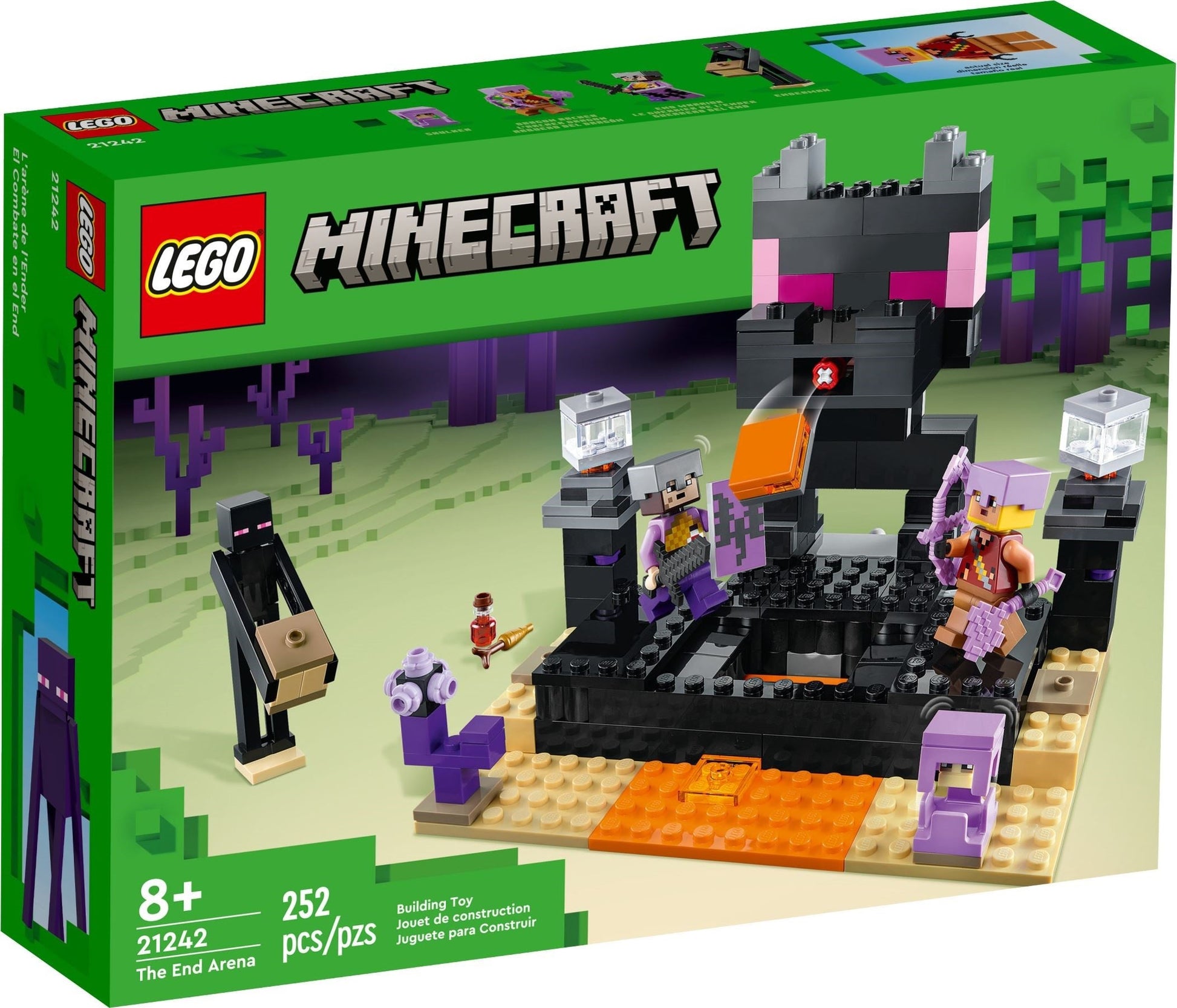LEGO Minecraft Series 21242 The End Arena- Auzzi Store
