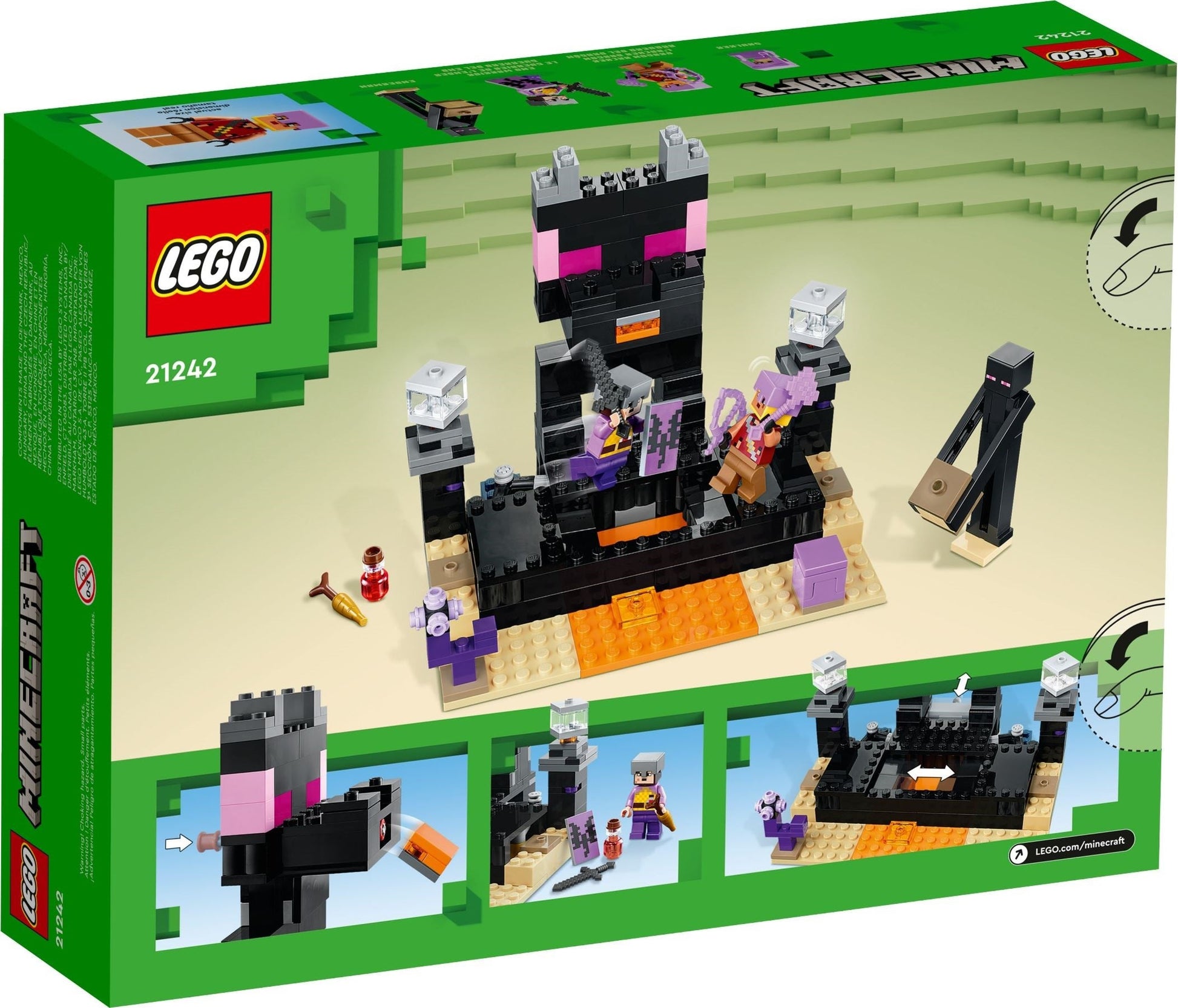 LEGO Minecraft Series 21242 The End Arena- Auzzi Store