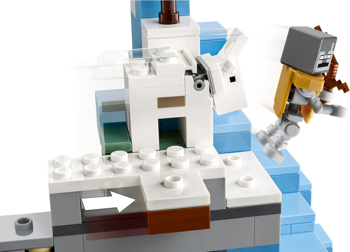 LEGO Minecraft 21243 The Frozen Peaks