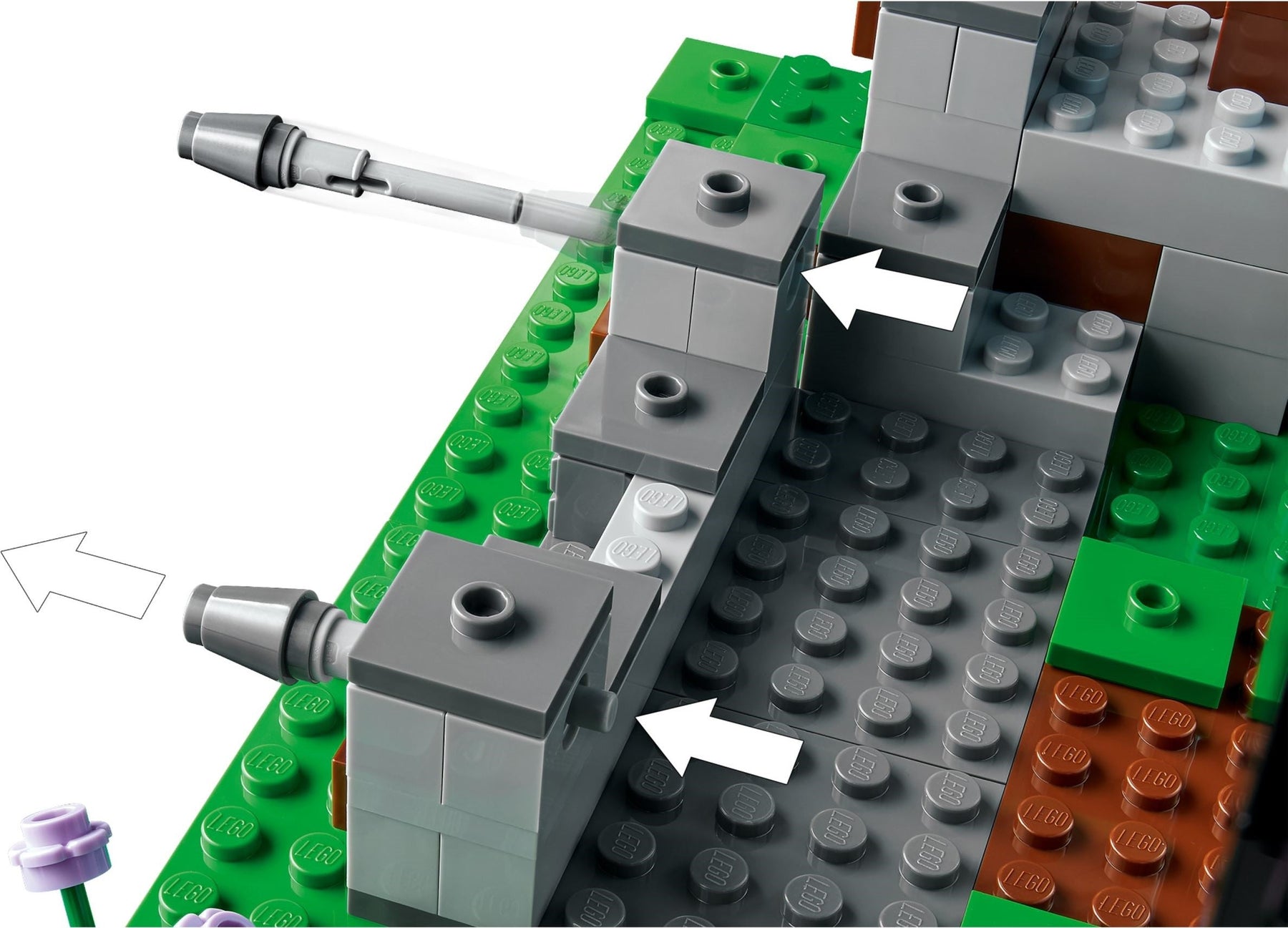 LEGO Minecraft Series 21244 The Sword Outpost- Auzzi Store