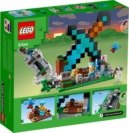 LEGO Minecraft Series 21244 The Sword Outpost- Auzzi Store