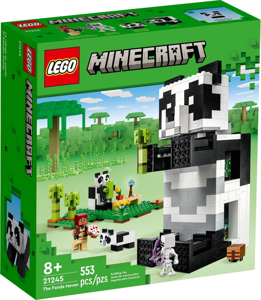 LEGO Minecraft Series 21245 The Panda Haven- Auzzi Store