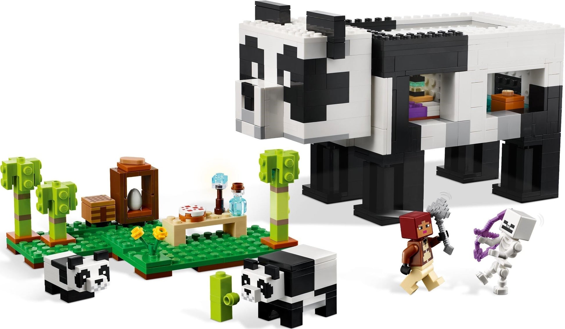 LEGO Minecraft Series 21245 The Panda Haven- Auzzi Store